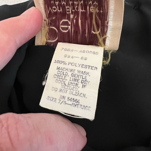 PELLINI BY VON BRAMLETT Vintage Women’s Sheer Dress, Size 7/8 - Picture 3 of 5